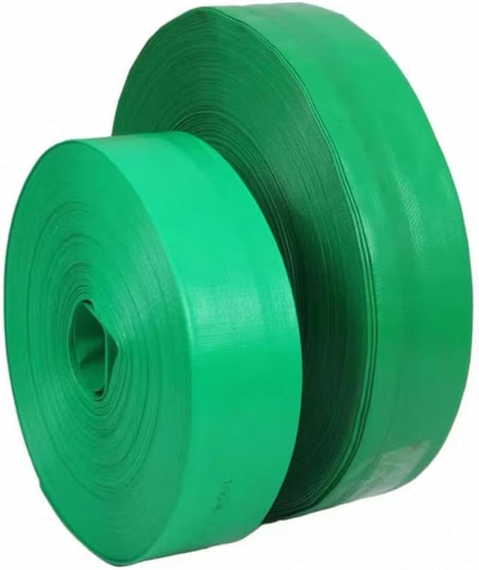 1.5" x 100' Pool Backwash Hose: Pool Drain Hose, Sump Pump Hose with Heavy-Duty 3-Layer, Lightweight, Kink-Resistant for Pool Drain, Irrigation