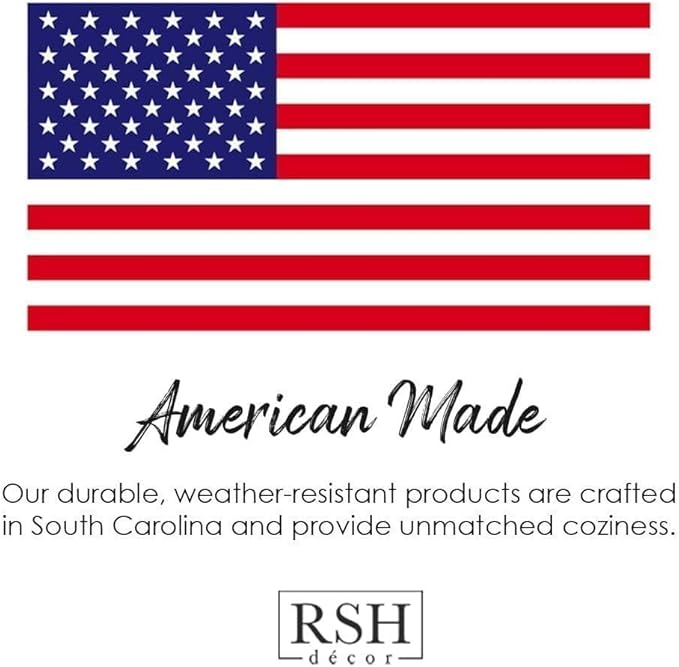 RSH Décor: Set of 4 Lumbar Throw Pillows | Indoor/Outdoor All Weather Polyester Fabric | Decorative Accent Cushions for Patio Furniture | Reversible | 20” x 12" | Bohemian Retro Paisley