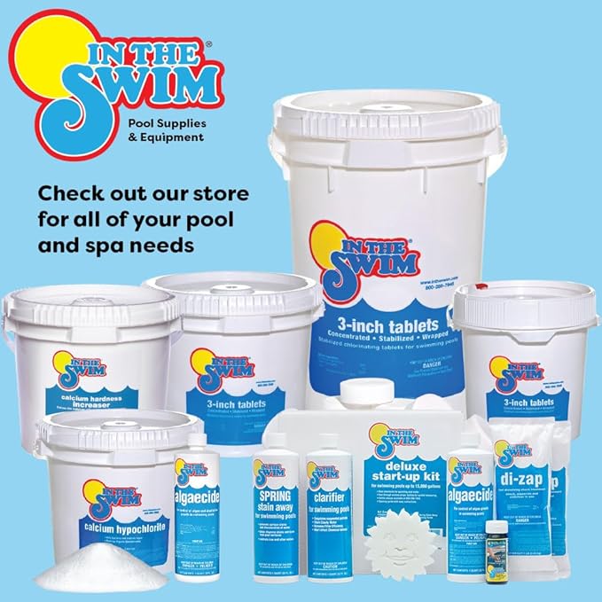 In The Swim Ultimate Chemical Value Kit and 100 Days of Summer Bundle - for Above Ground and In-Ground Pools - Easy Maintenance and Season-Long Clarity - 35K Gallons