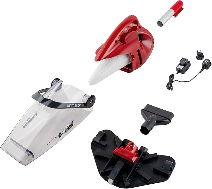 POOL BLASTER Pulse XL 350 Cordless Pool Vacuum, up to 60 Min Runtime, XL Capacity, for Above Ground & Inground Pool, Automatic On/Off Water Sensor, Premium Swimming Pool Cleaner, Handheld Rechargeable