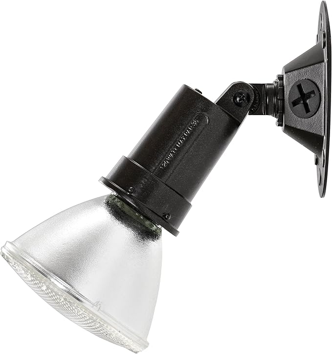 Satco SF76/521 One Light Outdoor Heavy Duty Cast Aluminum Durable Weather Proof Security Flood Light , Bronze