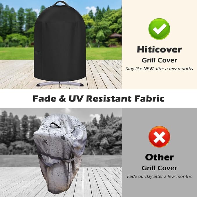 Grill Cover for Charbroil Patio Bistro Electric Grill Without Side Shelves, Waterproof BBQ Griddle Cover for Char Broil Model 20602109