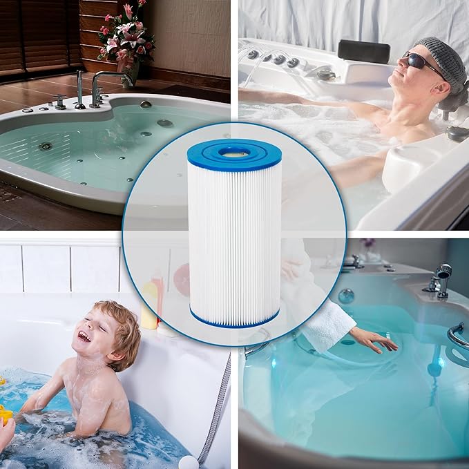 Pool Filter Replaces for C-9419, Filbur FC-0688, 931-220, PAP200, SP200, Clean and Clear 200, CC200, Ultral-C5, PP-C5, Darlly 10201, 200 Sq.Ft Swimming Pool Filter Cartridge, 1 Pack