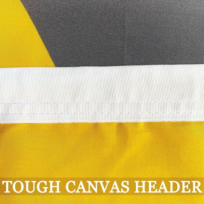Big Maryland State Flag 3x5 Outdoor Double Sided- 3Ply 240D 4 Rows Stitched- MD State Flag- UV Fade Resistant With Canvas Header & 2 Brass Grommets