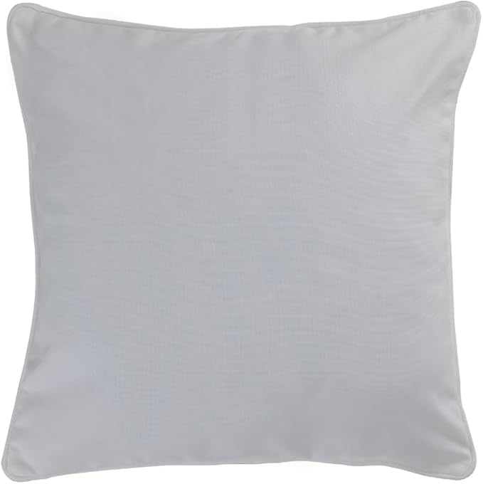 East Green 16 x 16 Waterproof Outdoor Pillow with Insert, White - Premium Olefin Outdoor Accent Pillow for Patio Furniture