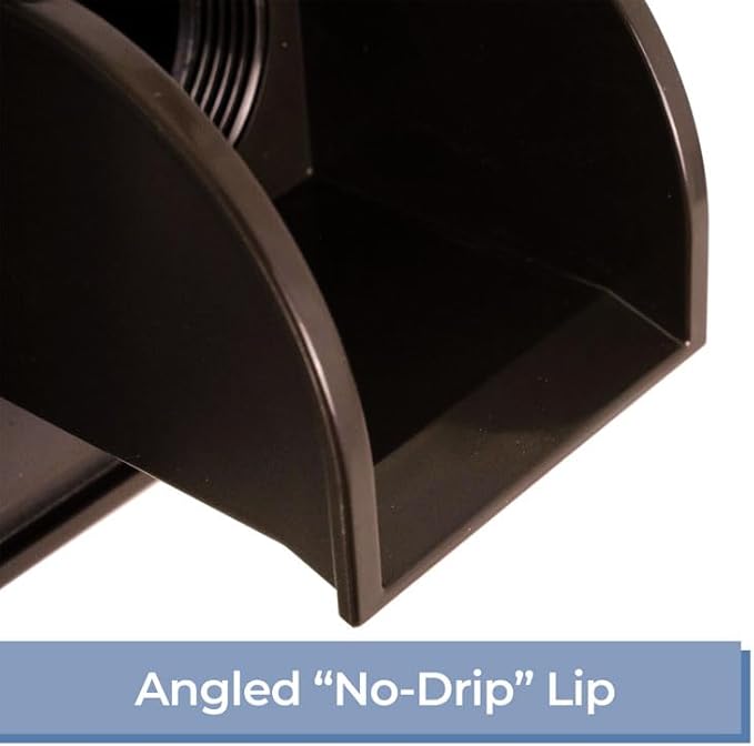 Marcello Square Pool & Fountain Water Feature Spout (Musket Brown)
