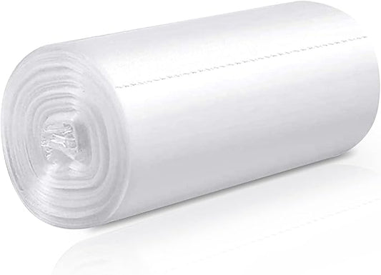 3 Gallon Trash Bag, Small Garbage Bags, No Flaps/Ties, 90 Count, 45x48cm, 3.7g/pcs, Unscented, White