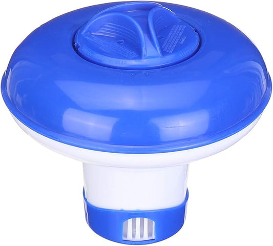 ATIE Collapsible/Retractable Pool Spa 1" Chlorine/Bromine Tablet Dispenser for Pool, Spa, Hot Tub, and Fountain, Perfect for Inflatable & Above-Ground Pools
