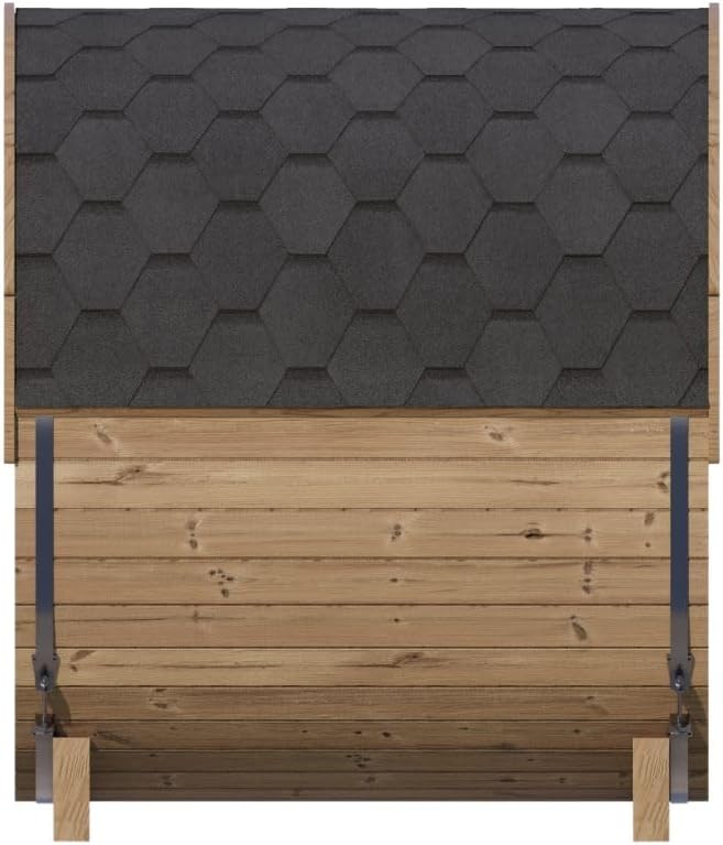 Sauna Barrel, Ergo-Series Backyard Sauna Barrel (Sauna Heater & Sauna Stones Included) (Model E6W)