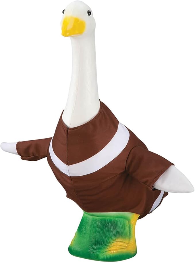 Fox Valley Traders Gaggleville Football Goose Outfit, Fits Large 23" H Statue