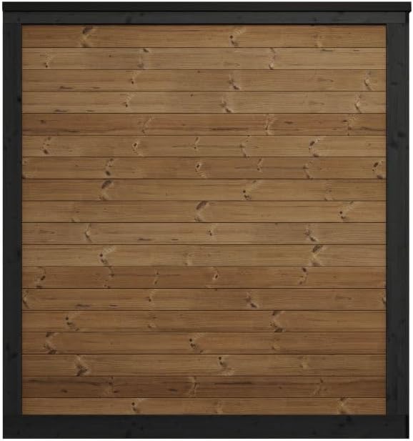 GL4 Outdoor Sauna Kit, Garden Luxury-Series Outdoor DIY Sauna Kit, Thermo-Spruce, up to 4 Persons Bundles (Sauna Heater and Sauna Stones Included) (HIVE MINI 6 WiFi - Gold)