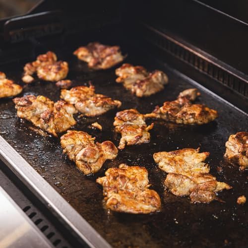 recteq Wood Pellet Smoker Grill SmokeStone 600 + Griddle Basics Bundle, Outdoor Griddle Grill with Even Temperature, WiFi enabled