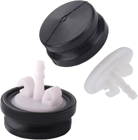 667460 Primer Bulb Replaces Toro CCR-3650, CCR-1000,CCR-2000,Lawn-BOY 66-7460 Stens 120-440 Snowblower Parts （2 Pack）