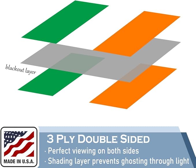 Ireland Flag 4x6 FT 100% Made in The USA-Heavy Duty Vibrant Colors Double Sided Irish National Flag with 2 Brass Grommets for Home/Company/Indoor Outdoor Decoration