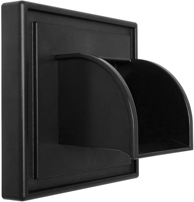 Marcello Square Pool & Fountain Water Feature Spout (Midnight Black)