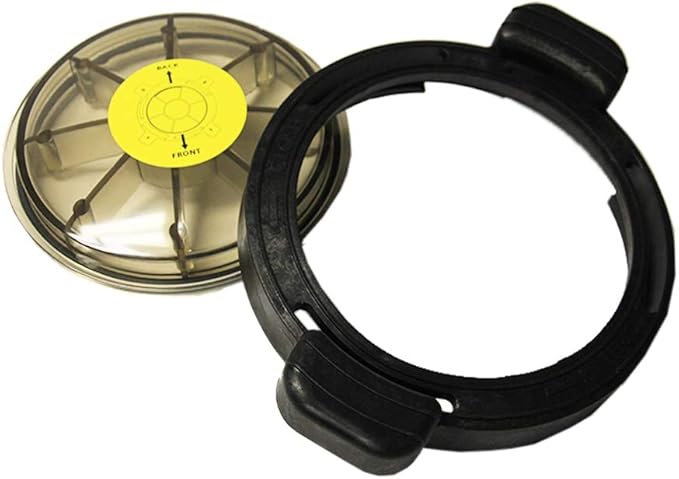 Rx Clear Dorado 2 HP Dual Port Pump | Above-Ground Swimming Pool Pump | 115V 12 Amps | See-Through Strainer Cover | Energy Efficient | Low Maintenance