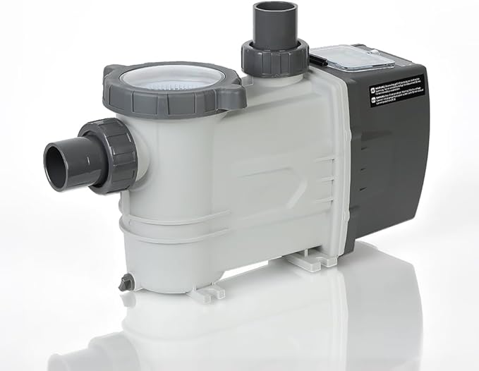 BlueBay 1.5 HP Energy Star Certified Water-Cooled Variable Speed Pool Pump with LED Display, 230V/60Hz, Energy Efficient for Inground & Above Ground Pools