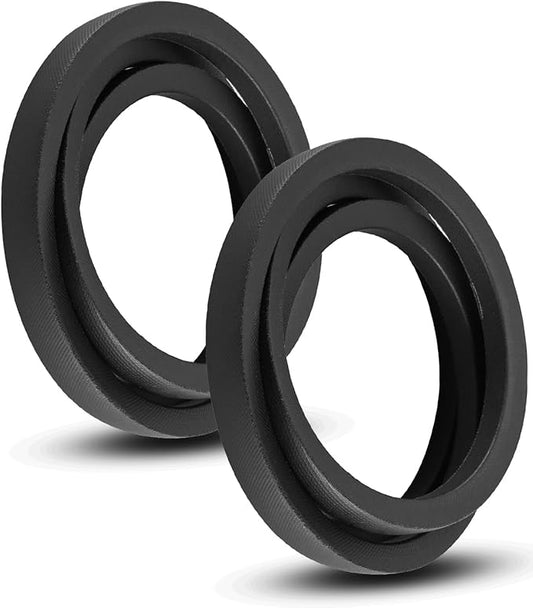 Snow Blower Belt 07200802 Compatible with Ariens Deluxe 24" and 28", HA-RAW Edge V-Belt, 2 Pack