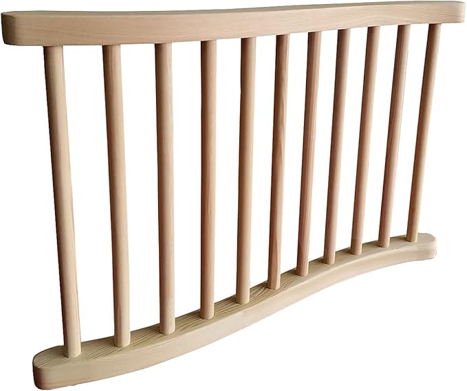 S-Shape Universal Sauna Backrest (Canadian Premium Hemlock Wood)