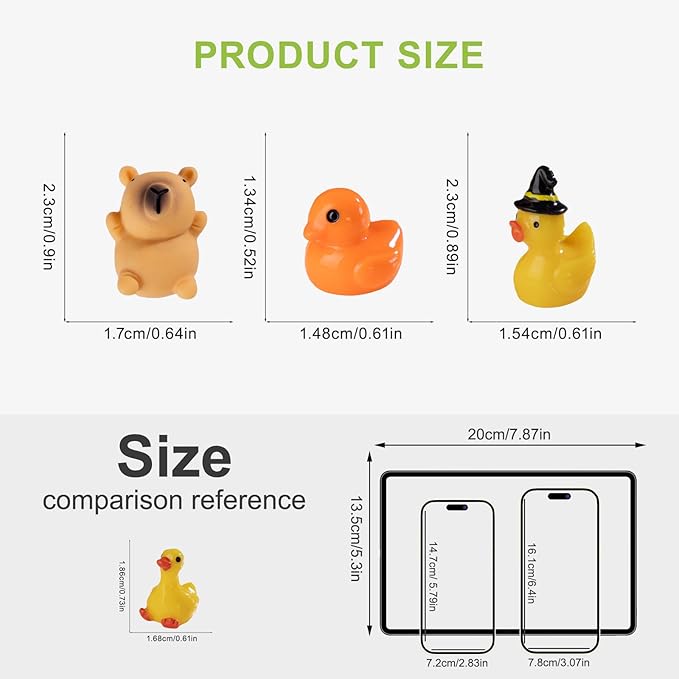 Miniature Small Animal Figurines, 76 Pieces of Mini Resin Animals, Cute Animal Decoration Ornaments, Miniature Landscape Ornament Sets, Fairy Garden