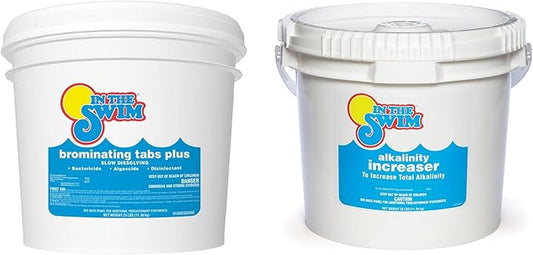 In The Swim Bromine Plus and Alkalinity Increaser - 25 Pounds of Bromine - 25 Pounds of Alkalinity Increaser