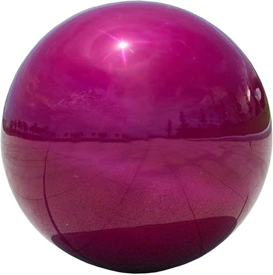 Decorative Garden Gazing Ball, Home Garden Gazing Globe Mirror Balls, Polished Stainless Steel Shiny Sphere, Ideal As a Housewarming Gift (Dia:30cm/12 inches)