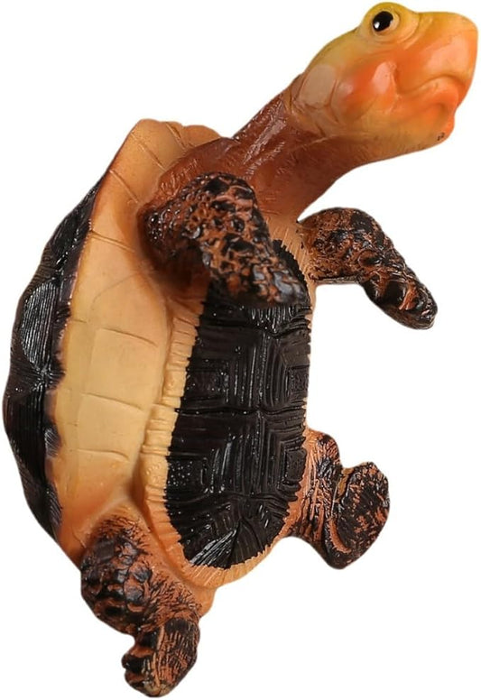 Banax Turtle Flower Pot Hanger, Resin Turtle Figurine, Cute Hanging Planter Resin Turtles, Flower Pot Decor Gift, Can Be Used As Garden Decoration Plant Decoration（Dark Brown）