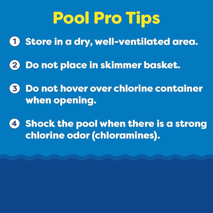 In The Swim 4 Inch Chlorine Sticks for Sanitizing Swimming Pools - Individually Wrapped, Slow Dissolving, Stabilized Chlorine Sanitizer - 90% Available Chlorine, 99% Trichlor - 10 Pounds