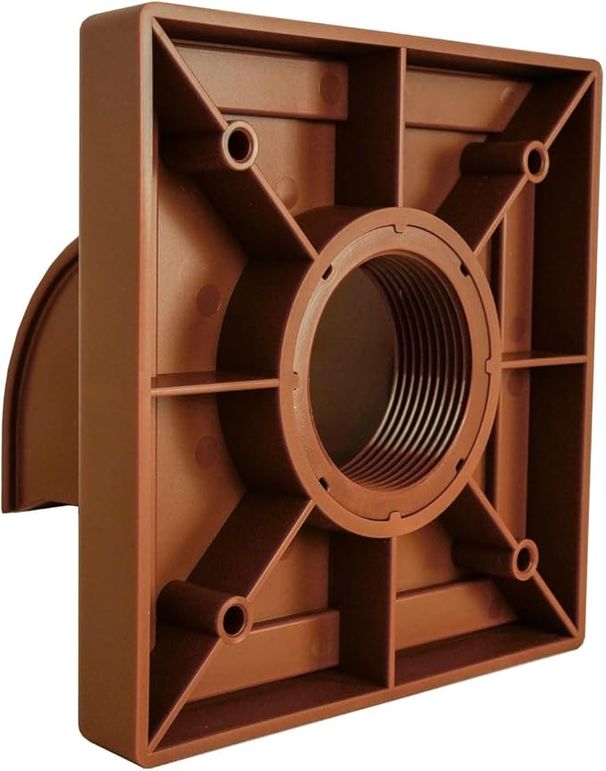 Marcello Square Pool & Fountain Water Feature Spout (Rustic Copper)