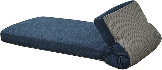 48 x 14 Inch Piano Bench cushons for Indoor Furniture with Ties Non Slip Kitchen Dining Room Bench seat Cushion for Show Storage, Window, Settee, Ottoman，Navy Blue