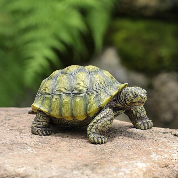 Realistic Turtle Statue - Turtle Sculpture Outdoor Garden Decoration Suitable for Ponds, courtyards, lawns, and Pools | A Unique Gift for Gardeners and Nature Enthusiasts
