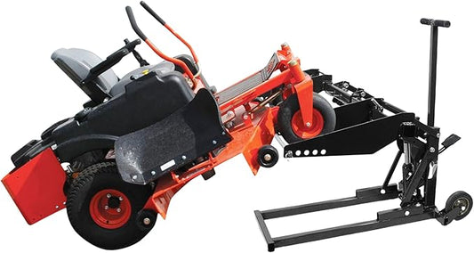 550 LBS Lawn Mower Lift | Riding Lawn Mower Lift Jack for Lawn Tractors, Zero Turn Mowers, and All Riding Mowers