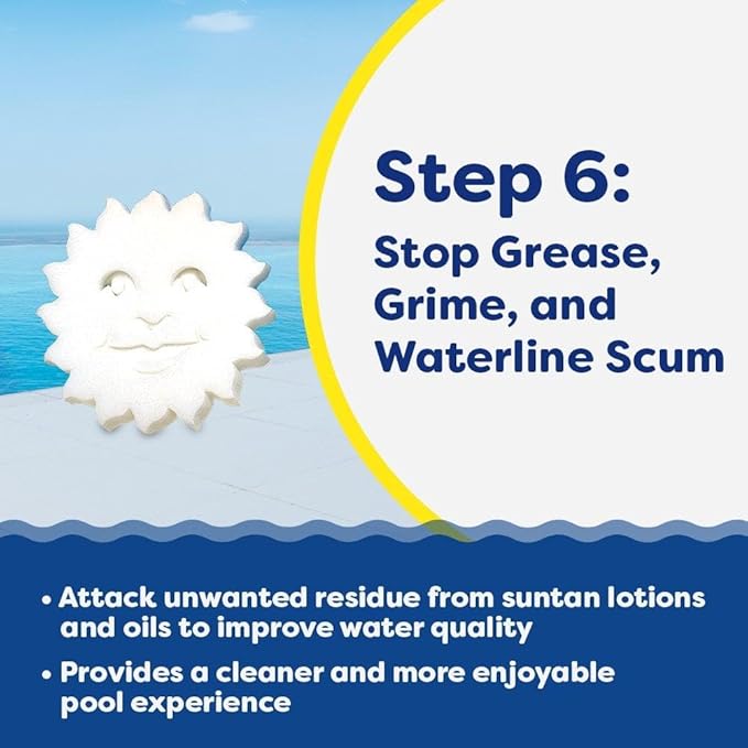 In The Swim Super Swimming Pool Chemical Value Kit – for Above Ground and In-Ground Pools – Treats Up to 35K Gallons