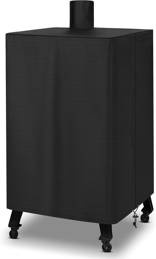 Vertical Smoker Cover Compatible with Pit Boss 4, 5, 7 Series, Waterproof Wood Pellet Grill Cover for Outside, Compared to Pit Boss 73550