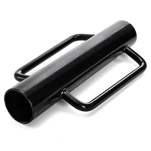 TOPZEA Fence Post Driver, 12LB Heavy Duty T Post Pounder with Ergonomic Handle, 2.7" Inner Dia Steel Posts Hole Diggers Hand Rammer Tool for T Posts, U Channel, Garden& Farm Fencing, Black