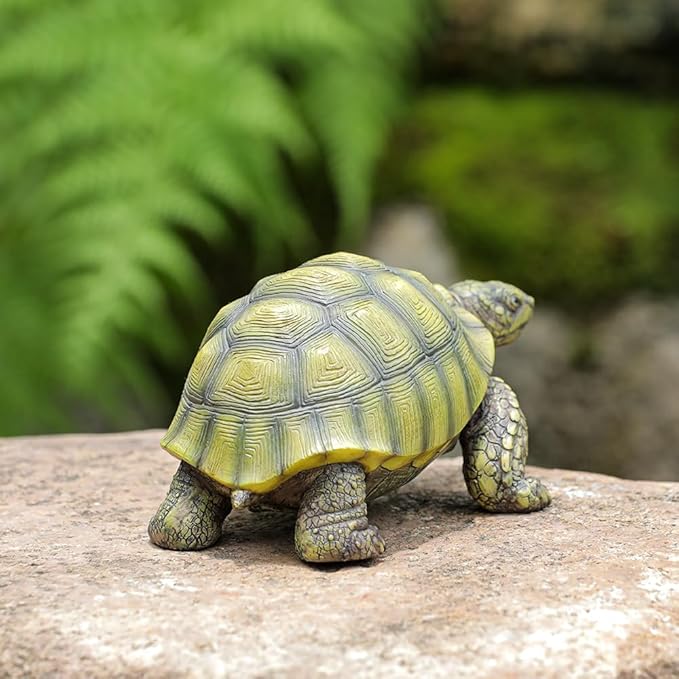 Realistic Turtle Statue - Turtle Sculpture Outdoor Garden Decoration Suitable for Ponds, courtyards, lawns, and Pools | A Unique Gift for Gardeners and Nature Enthusiasts