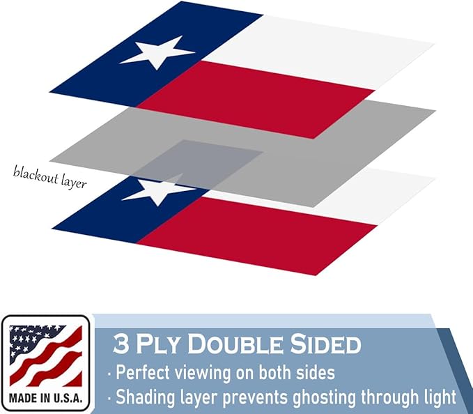 Texas State Flags 2x3 Outdoor Heavy Duty Double Sided Nylon Vivid Color Anti-Fading with 2 Brass Grommets for Home/Company/Indoor Outdoor Decoration