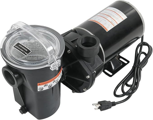Pool Pumps Above Ground 1.5 motor HP W3SP1580X15 Power Flo LX Single Speed Swimming Pools Pump 115V,11.2A,60HZ,3450RPM for In-Ground Pool and Spa