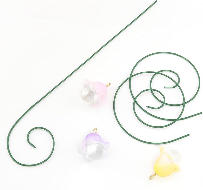 3PCS Fairy Garden Miniatures Fairy Garden Accessories Flower Set Mini Garden Micro Landscape Ornaments Lily Miniature Glow in The Dark Flower Pick Stand Set Fairy Garden Dollhouse Accessory