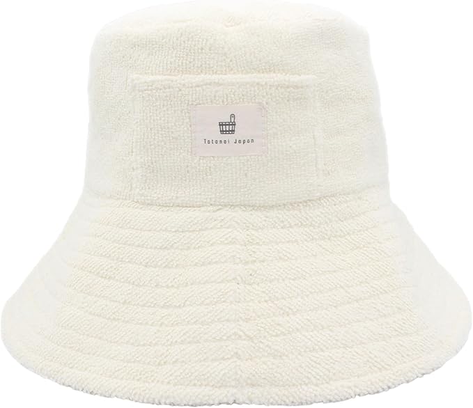 Sauna Hat Towel Japan Brand for Men and Women, Washable Sauna Hat (White)