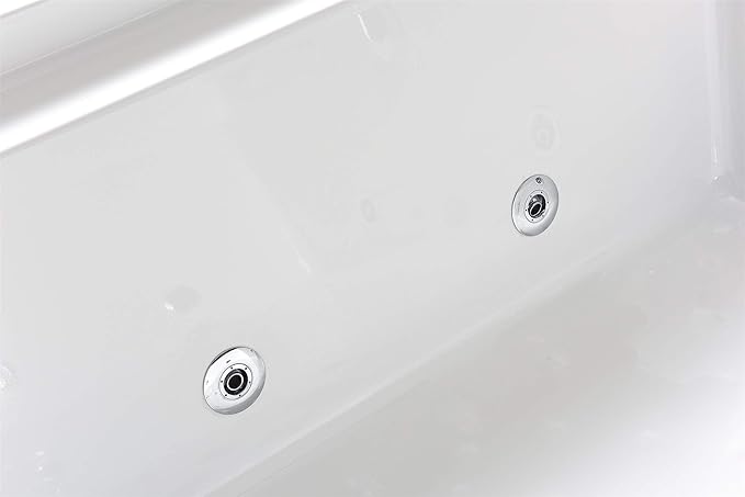 Whirlpool bathtub hydrotherapy 2 persons 10 water jets Hot tub 59" - Marbella