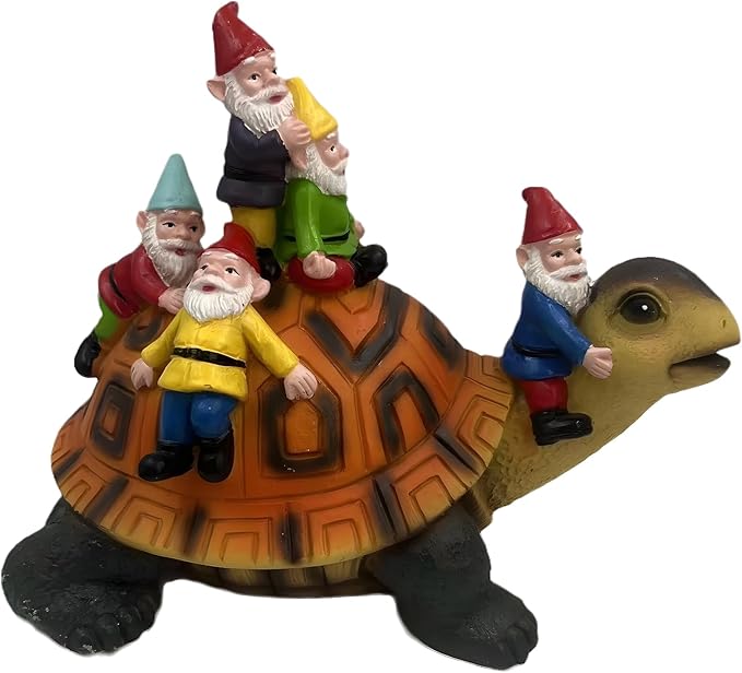 Garden Gnomes, Funny Garden Gnomes, Resin Garden Decor, Oudoor Decorations, Hand-Painted Weather-Resistant