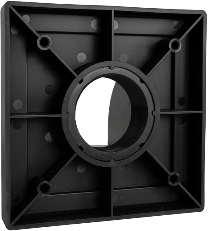 Marcello Square Pool & Fountain Water Feature Spout (Midnight Black)