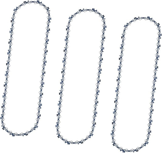 14" Chainsaw Chain Replacement for SKIL CS4555-10 40v Chainsaw,SCN1400 Chainsaw Blade 52 Drive Links 0.043" Gauge 3/8" LP Pitch (3 Pack)