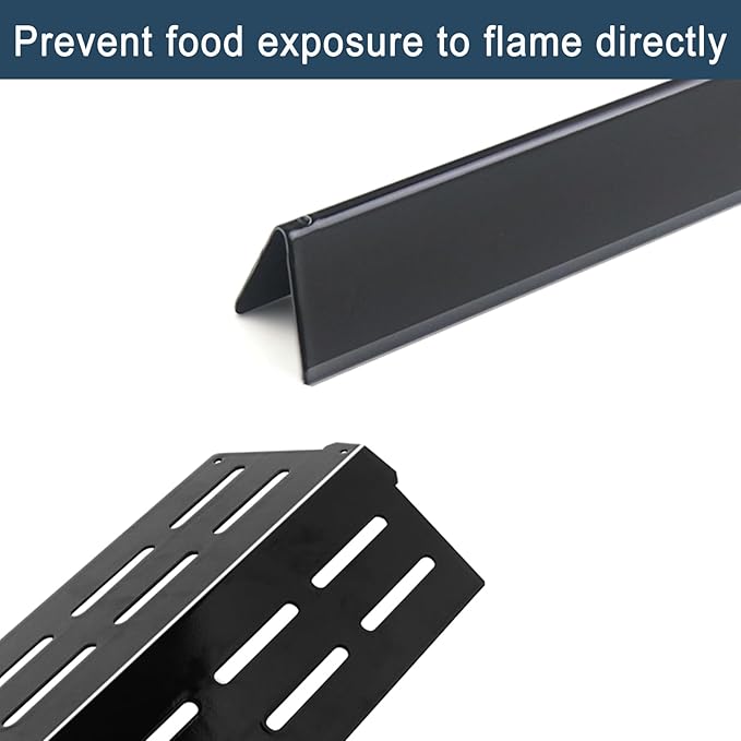 Flavorizer Bars,Heat Deflectors,Grill Burner and Grill Grid for Weber Genesis 300 Series Grills with Front Control Knob, Genesis S310 S320 S330 E310 E320 E330