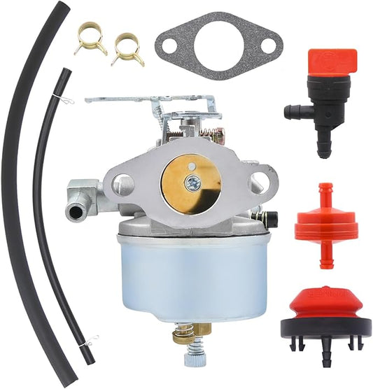 632113A Carburetor for Tecumseh 632113A 632113 HS40 HSSK40 Engines Toro 421 521 Snowblower 4hp 5hp Engines 38010 38015 38250 Snowthrower Replace MFG 1427 Oregon 50-662 056-326