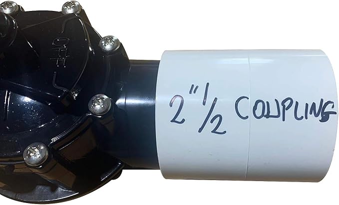 FibroPool Swimming Pool Diverter Valve - 2 Inch - 2 Way - Positive Seal & Non Lube Replacement Valve for Pools and Spas