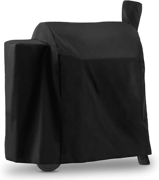 Arcedo Pellet Grill Cover Compatible with Traeger Pro 22 Series - Waterproof Wood BBQ Smoker Protector for Century 22, Eastwood 22, Pro 575, Lil' Tex Elite 22, Heavy Duty Polyester Grilling Covers