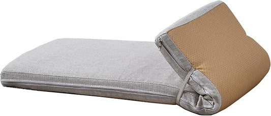 36 x 14 Inch Piano Bench cushons for Indoor Furniture with Ties Non Slip Kitchen Dining Room Bench seat Cushion for Show Storage, Window, Settee, Ottoman，Beige
