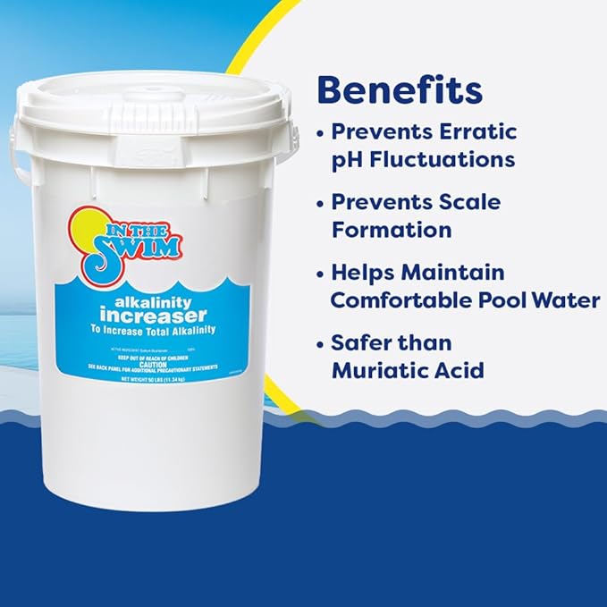 In The Swim Bromine Plus and Alkalinity Increaser - 8 Pounds of Bromine - 10 Pounds of Alkalinity Increaser